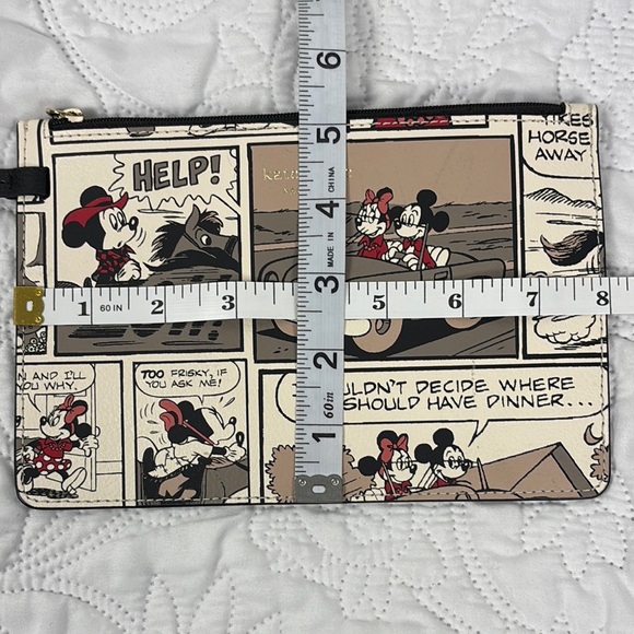 Kate Spade Mickey & Minnie Detachable Disney Wristlet Only - Picture 10 of 11